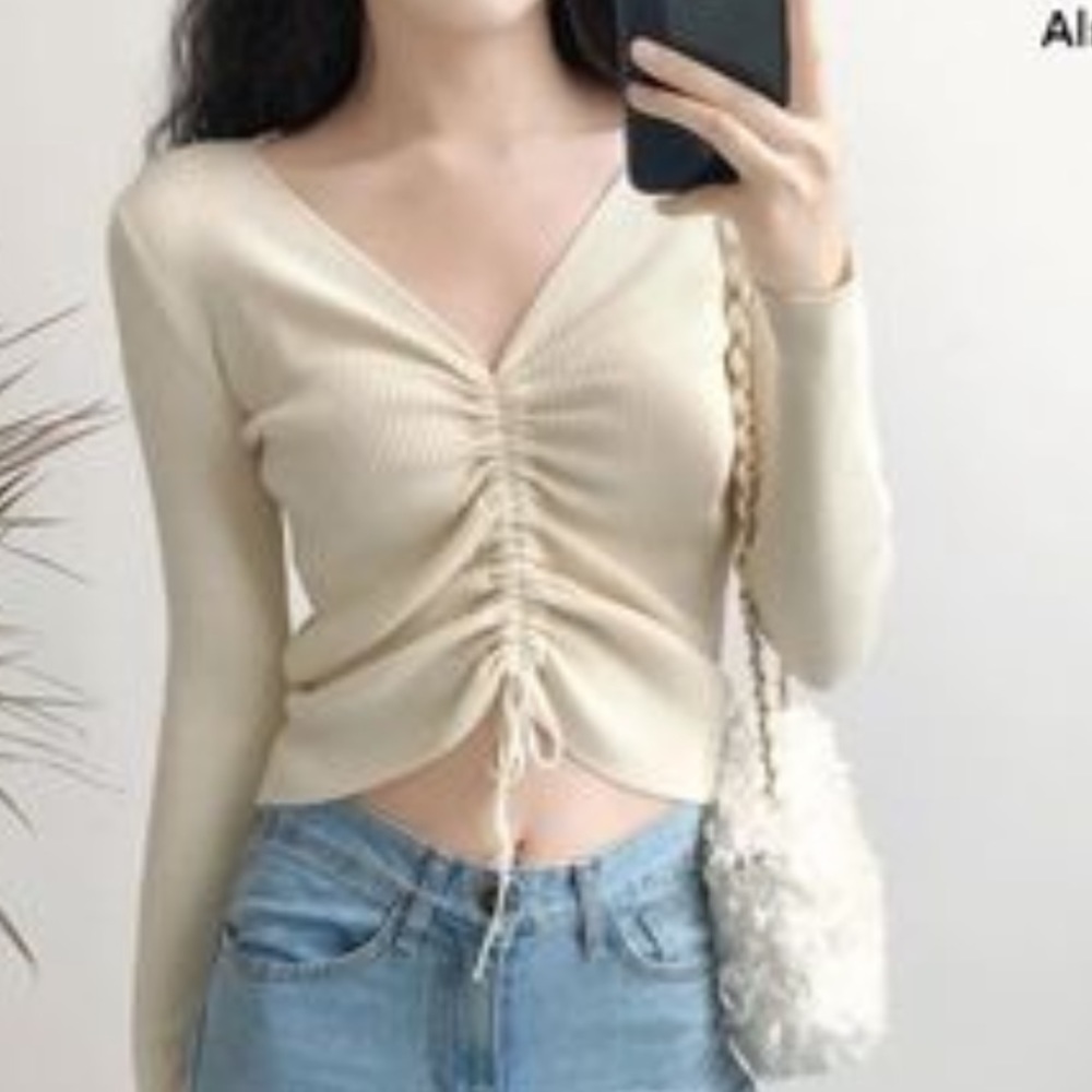adjustable crop top